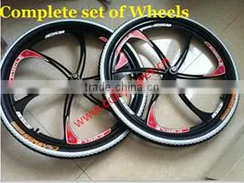 24 Speed Bicycle Wheels, 26 Inch Bicycle Wheels, Complete Wheel Bike Engine thumbnail-1