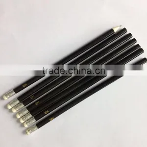 Stationery 7 Inch Student Use Wood Pencils With Eraser thumbnail-2