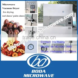 Industrial Microwave Vacuum Dates Dryers /vacuum Microwave Palm Date Drying Machine thumbnail-1