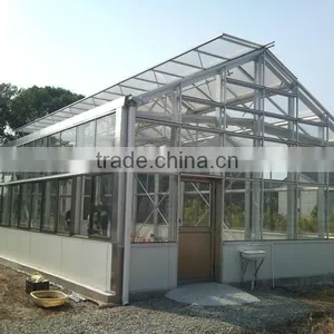 Aluminum Frame Glass Greenhouse thumbnail-4