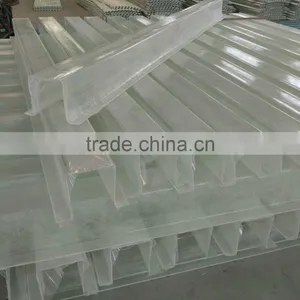 Other Plastic Building Material FRP/GRP Rain Gutter thumbnail-1