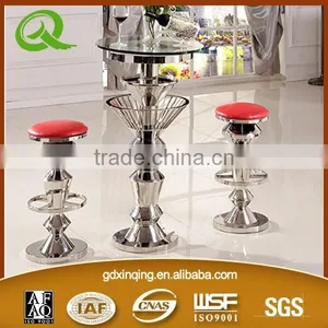 01#wholesale Gold Stainless Steel Commercial Bar Stool thumbnail-6