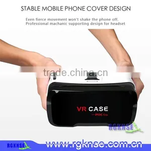 2016 New Trending VR CASE 6th Headset Virtual Reality 3D Glasses With Remote Control in Shenzhen thumbnail-6