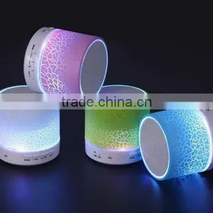 2016 Colorful Dazzle Light Crack Bluetooth Speaker Outdoor Portable Mini Bass Sound Box thumbnail-2