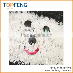 Christmas Tinsel Black and White Snowman/Christmas Tinsel Garland/ornament Christmas thumbnail-3