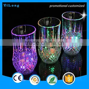 High Quality Shiny Cups Popular Plastic Custom Led Light Flashing Cup /flashing Color Changing Led Flash Light Cup thumbnail-1