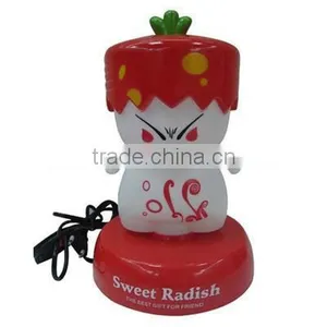 Naughty Lang Fruit Family Night Light / Lamp - Radish thumbnail-1