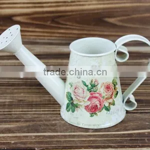 2015 New Design Paper Decal Metal Craft Watering Can Made in China Wholesale thumbnail-1