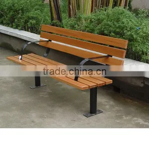Patio Bench In Teak,Wood Slat Back Bench thumbnail-3