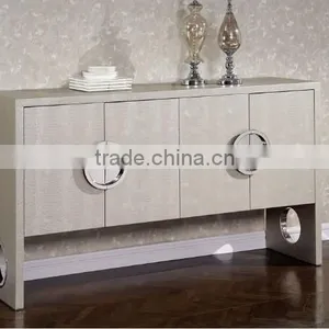 Dining Room Furniture Modern Wooden With Metal Kitchen Cabinet F121 thumbnail-1