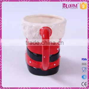 Personalized Shoe Design Ceramic Christmas Mug thumbnail-2