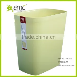 Plastic Dust Bin for Indoor Places, PP Rubbish Bin for Household, Plastic Rectangle Rubbish Bin thumbnail-5