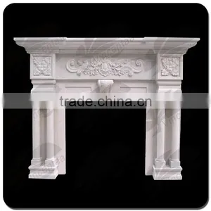 New Design Modern Stone Fireplace With Low Price thumbnail-2