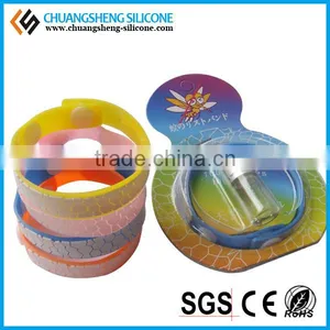 Fashion Silicone Anti-mosquito Bracelet, Silicone Promotional Gift, Wristband, Bangles thumbnail-4