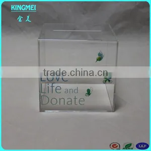 Custom All Kinds of Acylic Suggestion Display Boxes With Lock thumbnail-5