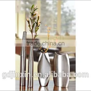 JINXIN Home Decoration Beautiful Flower Vase Modern Stainless Steel Vase thumbnail-4