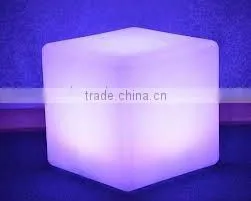 Fashion LED Cube Seat/LED Cube/Plastic Cube thumbnail-1