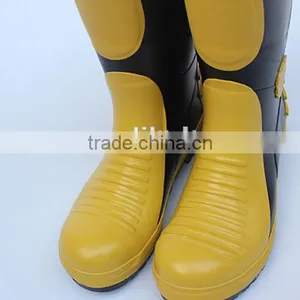 Rubber Safety Shoes Fire Retardant Rubber Waterproof Oilproof Acid Resistant Steel Toe Capes EU Exporting Items thumbnail-1