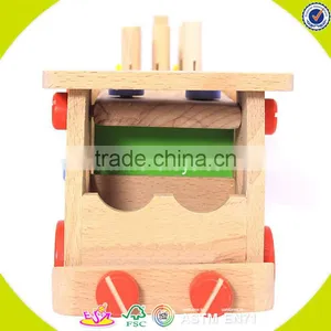 2017 Wholesale Baby Wooden Screw Toy Fashion Kids Wooden Screw Toy Popular Children Wooden Screw Toy W03C024 thumbnail-3