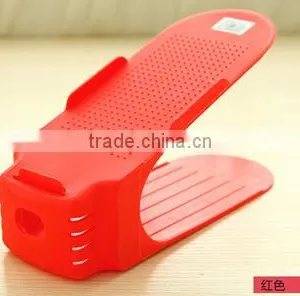 Thick Plastic One-piece Shoe Stand , Shoe Storage Rack thumbnail-4
