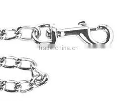 DOG CHOKE CHAIN METAL SILVER FULL RANGE OF SIZES , High Quality Dog Choke Chain And Metal Chain, DOG LEASH thumbnail-2
