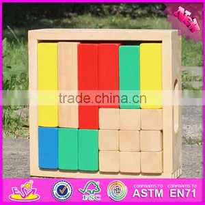 2017 Best Design 18 Pieces Funny Boys Wooden Building Toys for Sale W13A116-S thumbnail-1