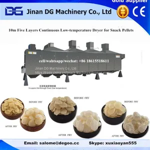 Automatic Extruded Potato Cracker Snack Pellets Extrusion Machinery Processing Equipment thumbnail-4