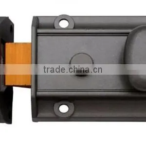 High Quality Rim Night Latch Door Lock With Keys thumbnail-2