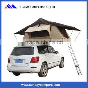 2017 Folding Caravan Trailers With Vehicle Roof Tent 3-4 Persons thumbnail-1