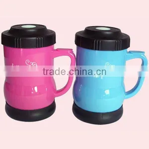 400ML Hot Sale Double Wall Insulated Travel Mug thumbnail-1