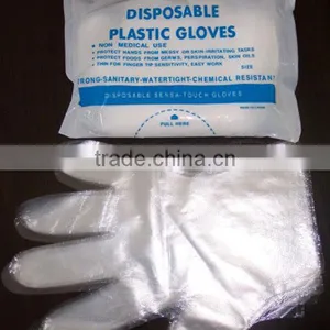 BPA Free Disposable Poly PE Gloves Large, Food Grade thumbnail-1