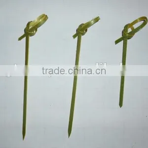Disposable Natural Bamboo Skewer BBQ Stick ,Fruit Sticks For Sushi Shop thumbnail-5