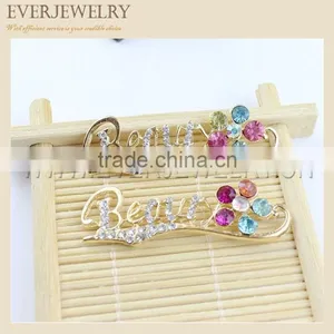 2017 New Arrival Rhinestone Buckle for Wedding Invitation Ribbon thumbnail-3