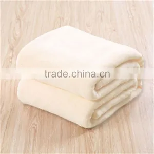 New Style Polar Plain Super Soft Glossy Flannel Blanket Factory Price High Quality Wholesale thumbnail-6