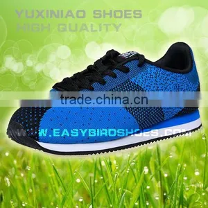 Fly Fabric Fashion Adults Spring Running Shoe Sport Men, Summer Tennis Shoe Cortez Men, uk Size Trainning Shoe Made in China thumbnail-3