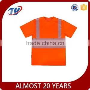 Construction High Visibility Safety T-shirt for Man thumbnail-1