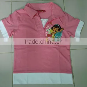2012 Fashion Cute Design Kids Polo T-shirt thumbnail-1