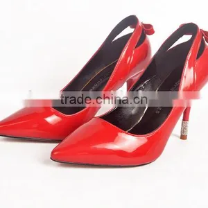 GZY Women High Heel Shoes Good Quality Hot Selling Whoelsale Guangzhou 2017 Stock Charming Model Italy Stock thumbnail-4