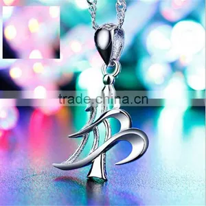 New Arrival Christmas Gift Silver 925 Christmas Tree Pendant For Necklace thumbnail-1