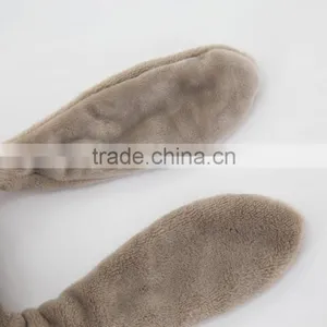 Best Sell Baby Product Soft Coral Fleece Push Rabbit Toy Thick Baby Thin Blanket thumbnail-4