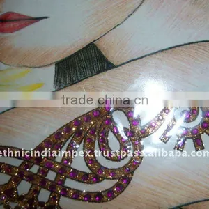 GLITTER ARM CRYSTAL BODY TATTOO BINDI STICKER , PAYPAL thumbnail-1