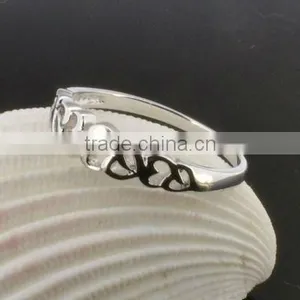 Heart 925 Silver Ring thumbnail-1