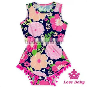 2LLY-090 Lovebaby Custom Made Jumpsuit Printed Arrow Jalandhar Punjabi Suits Baby Boys&girls Romper thumbnail-5