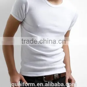 Custom New Fashion Men's Casual Slim Fit T-Shirt , Mens T Shirt , Blank Solid Color T-Shirts thumbnail-3