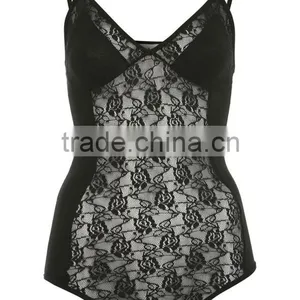 Sexy Goddess Hook Flower Hollow Out Bud Silk Vest thumbnail-1