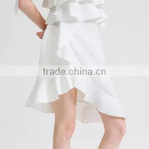 2017 Elegant Fashion Oem High Waist Fomal Women Latest Lady Skirt thumbnail-1