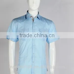 Mens Short Sleeve Formal Work Shirt thumbnail-2