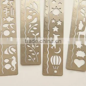 Metal Bookmark Ruler /Planner Scrapbooking Templates thumbnail-2