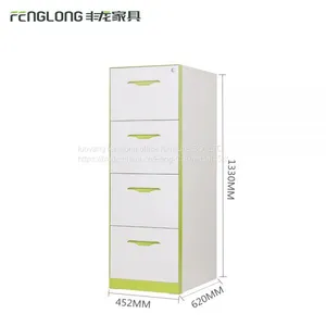 4 Drawer Antimagnetic Fireproof File Cabinet, Fireproof 2hours thumbnail-2