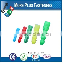 Made in Taiwan Green Black Red White Yellow Color High Quality Material PA PE Nylon Anchor thumbnail-1